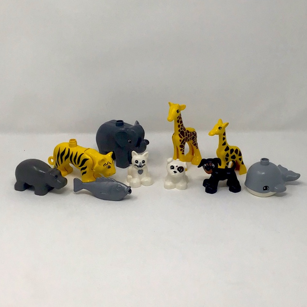 Lego Duplo Animal Lot Vintage Animals